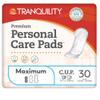 Tranquility Premium Personal Care Pads, Maximum Absorbency Incontinence & Postpartum Pads for Women, Bladder & Odor Control, Breathable Extended Wear, Latex Free, 12 inch, 120 Count view 1