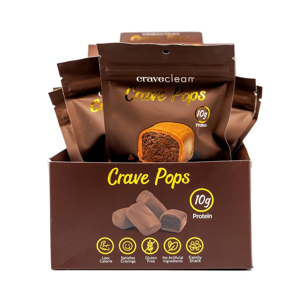 Milk Chocolate Brownie Pops (Full Case) Gluten-Free, High Protein (10g), Low Sugar, Guilt-Free Snack with Clean Ingredients No Seed Oils Kid & Parent Approved (FULL CASE (40 Brownies), MILK CHOCOLATE)