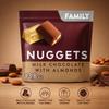Milk Chocolate With Almonds Family Pack Creamy Roasted Almond Chocolate Candy, Shareable Snack Bag, Lunchbox Treat, Movie Night Candy, 13.8 oz Resealable Pouch view 4