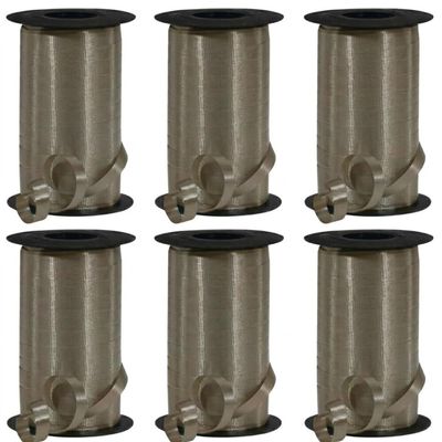 PMU 1500 Yards x 3/8in Espresso Brown Crimped Curling Ribbon String for Gift Wrapping Ribbon Balloon String Birthday Celebration Party Presents Decor, Festival Art Craft Accessories (6-250 Yard Rolls)