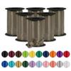 PMU 1500 Yards x 3/8in Espresso Brown Crimped Curling Ribbon String for Gift Wrapping Ribbon Balloon String Birthday Celebration Party Presents Decor, Festival Art Craft Accessories (6-250 Yard Rolls) view 4
