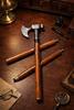 Handmade Solid Brass Head Handle Wooden Walking Stick Cane Gift 3 Fold 37 Inch view 2