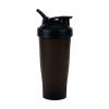 Jenivaint 20oz Protein Shaker Bottle, Leak Proof Water Bottle with Loop and Shaker Balls for Pre Workout, Gym, Fitness, Outdoor Sports (Black) view 1