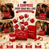 2026 Graduation Surprise Explosion Gift Box, Pop up Cash Money Holder, DIY Bouncy Confetti Card, Creative Memorable Present for Class of High School & College Grads(18 Floors Red) (20 Floors Red) view 2