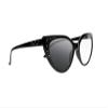 SightPerk Womens Cat Eye Rhinestones Far and Near Dual use,Progressive Multifocal Photochromic Reading Glasses (Black, 2.75, x) view 2