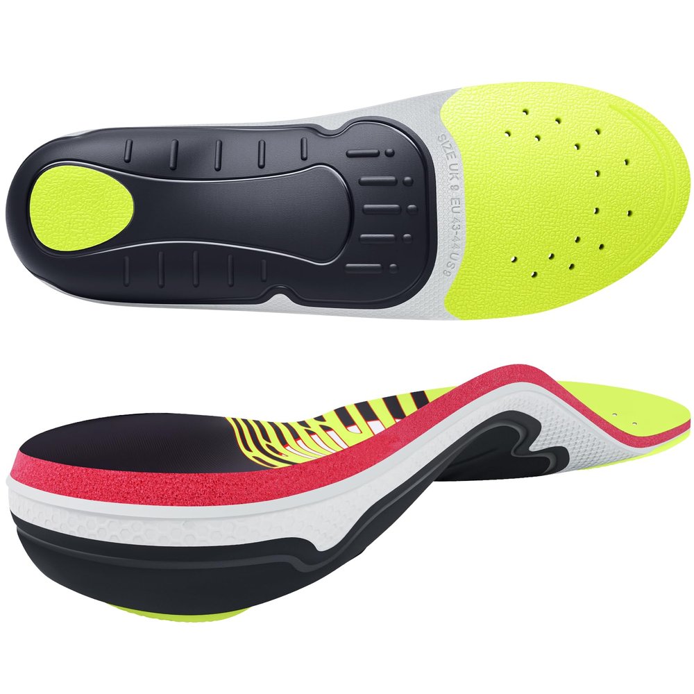 ORHILYA 240lbs+ Arch Support Insert Plantar Fasciitis Pain Relief Insole