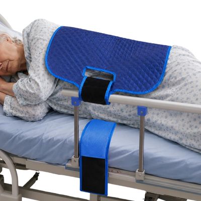 Bedridden Turning Device Belt, Transfer Belt for Elderly and Disabled with Handles, Bed Turning Pad with Touch Fastener, Back Lifting Strap for Prevent Bedsores & Relieve Caregiver Back Strain