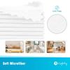 Orighty Microfiber Cleaning Cloth, 800 Pack Highly Absorbent Cleaning Rags, Household Cleaning Supplies, Reusable Microfiber Towels Lint Free Cloths for House, Kitchen, Car Care, 12x11 inch, White view 2