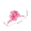 Lurrose 80 Pcs Pull Bows for Present - 7" Large Ribbon Bows for Wedding, Anniversary, Birthday, Holiday Celebration, Wrapping Boxes, Baskets, Flowers Decorations view 2