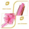 Lurrose 80 Pcs Pull Bows for Present - 7" Large Ribbon Bows for Wedding, Anniversary, Birthday, Holiday Celebration, Wrapping Boxes, Baskets, Flowers Decorations view 3