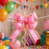 Lurrose 80 Pcs Pull Bows for Present - 7" Large Ribbon Bows for Wedding, Anniversary, Birthday, Holiday Celebration, Wrapping Boxes, Baskets, Flowers Decorations view 4
