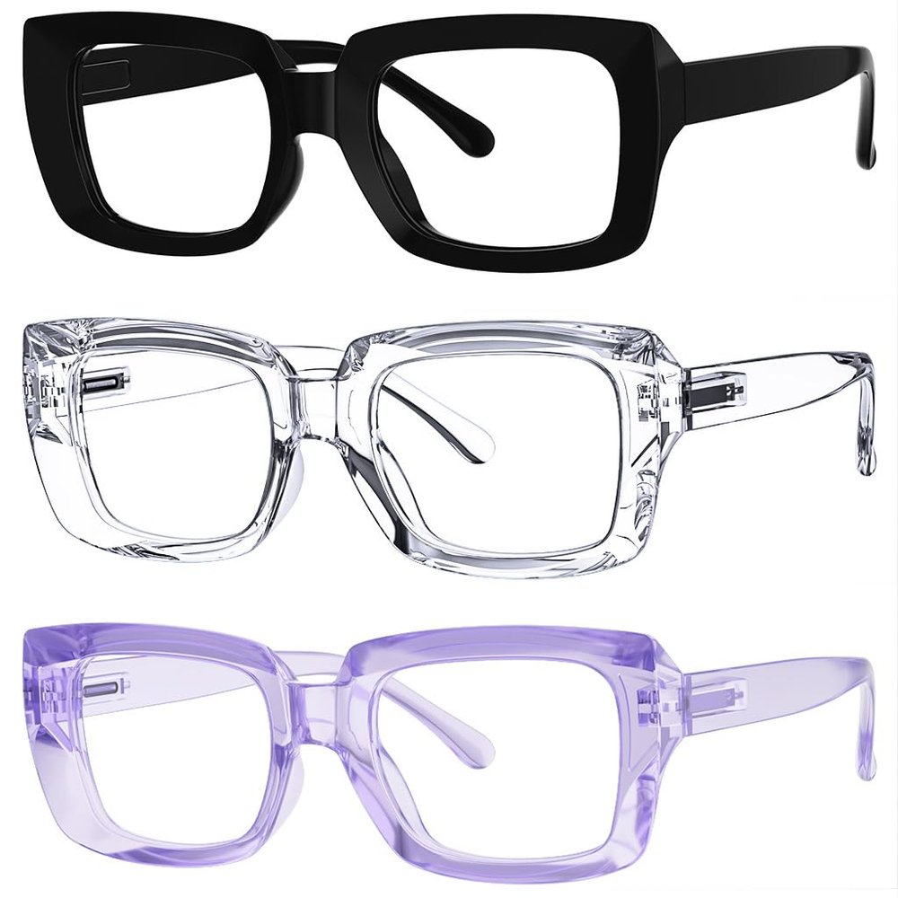 Eyekepper Reading Glasses for Women, 1.75 Readers, 3 Pack Stylish Cheaters