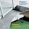 10' Wheelchair Ramp with Handrails,850LB Handicap Ramp1-30" Rise view 3
