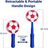 zqiliboyi World Cup Credit Card Wand, Retractable Contactless Tap to Pay Wand, Portable 3D Printed Wand Card Holder, Creative Gifts for Kids & Adults, Ideal for Shopping, PT, Party, Cosplay & Travel view 3