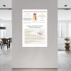 Common Headache Causes Natural Remedies Poster Migraine Relief Guide Canvas for Living Room Bedroom Decor 16x24inch(40x60cm) Unframe-style view 3