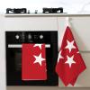 NIENIE Flag of the Community of Madrid Kitchen Towels 16x26 Inch Dish Towels for Kitchen Cute Super Soft Absorbent Cleaning Cloths Reusable Hand Towels Funny Tea Towels view 4