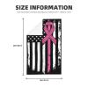 NIENIE Breast Cancer USA Flag Kitchen Towels 16x26 Inch Dish Towels for Kitchen Cute Super Soft Absorbent Cleaning Cloths Reusable Hand Towels Funny Tea Towels view 2