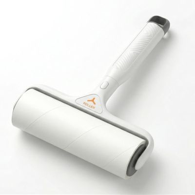 16CM Extra Wide Lint Roller, Sticky Pet Hair Remover with 60 Disposable Sheets for Home & Travel