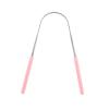 1pcs Stainless Steel Tongue Brushing Scraping Scraper Metal Cleaning Scrapper Tool(Pink) view 1