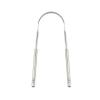 1/2Pcs Reusable Stainless Steel Useful Tongue Scraper Cleaner Fresh Breath Cleaning(B) view 1