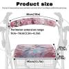 Xarleslyna Hummingbird Print Rollator Seat and Backrest Cover Set Cherry Blossom Walkers Accessories, Pink Bird Printed Senior Washable Covers Dust Proof, Easy Installation view 4