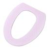 Oubit Toilet Seat Cushion, Waterproof EVA Toilet Seat Cushion Reusable Warm Soft Pad Bathroom Supplies, Stripe Pink view 1