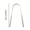 2/6pcs Stainless Steel Tongue Cleaning Scraper Reusable(2pcs) view 3