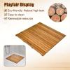 Length 12 24 18 32 48 in Waterproof Shower Mat Teak for Indoor Showers/Tile Floors, Square Bath Mats Tub Non Slip, Roll Up Teak Shower Mat(W L 18in X 40in) view 3