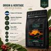 Santa Matilde El Salvador Pacamara Ground Bean Coffee Natural Process Single Origin | Denomination of Origin Apaneca-Ilamatepec | Medium Roast 400g | Strawberry, Plum, Chocolate | Rare Variety SHG view 3