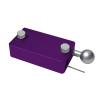 Personal Aluminum Cannagar Roller Mold Kit with Metal Skewers Easy to Use view 1
