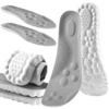 4D Cloud Steppers Insoles for Men Women - Memory Foam Arch Support Inserts for Heel & Foot Comfort, Shock Absorption Cushioned Insoles for Standing, Running, Work Boots & Sneakers view 1