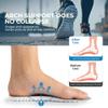 4D Cloud Steppers Insoles for Men Women - Memory Foam Arch Support Inserts for Heel & Foot Comfort, Shock Absorption Cushioned Insoles for Standing, Running, Work Boots & Sneakers view 3