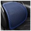 TYDXZNB Lumbar Support for BMW X5 19992025 2026 E53/E70/F15/G05, Breathable Car Back Cushion, Ergonomic Seating Pad for Heat Relief and Driving Comfort During Travel,Blue view 1