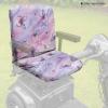 Xorudoydet Pink Butterfly Marble Print Electric Wheelchair Seat Cover, Universal Fit Mobility Scooter Cover Adjustable Buckle Strap Easy to Install Mobility Scooter Accessories view 3