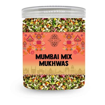 Vedik Sattva Indian Mukhwas After Dinner Snack - Traditional Assorted Saunf Mix