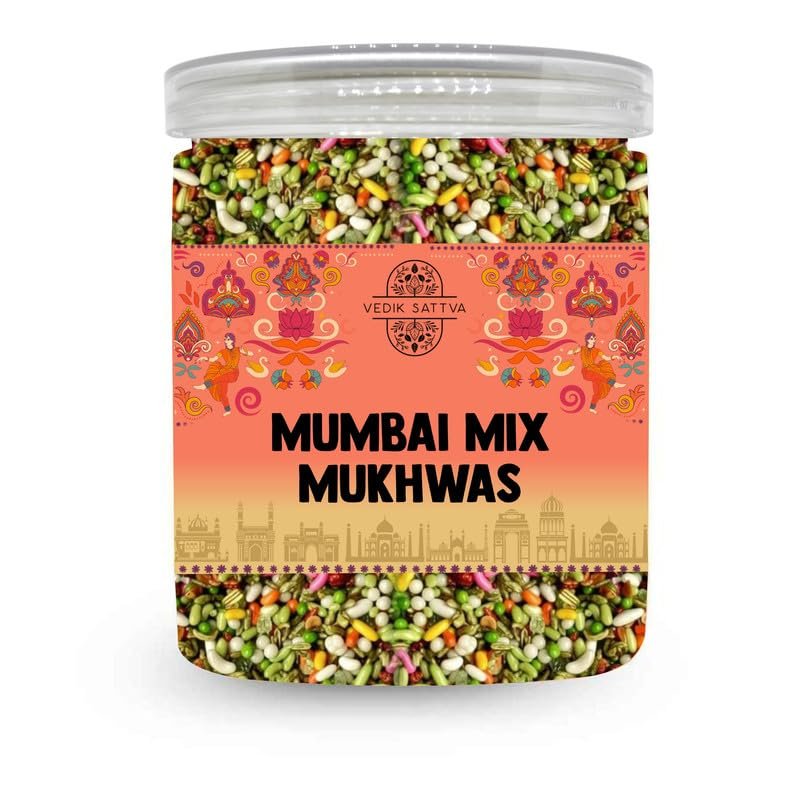 Vedik Sattva Indian Mukhwas After Dinner Snack - Traditional Assorted Saunf Mix
