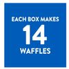 Belgian Waffle Mix Light & Crispy, 28 oz Just Add Water, Eggs & Oil view 3