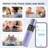 AI Bluetooth Bad Breath Tester with APP Connection, Rechargeable Portable LED Oral Odor Checker, Smart Breath Freshness Meter for Daily Personal Oral Care view 2