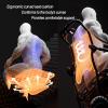 Lightweight Folding Wheelchair,Enhanced Mobility Aid,Carbon Fiber Transfer Construction,Comfortable Cushioning(Type2) view 3