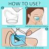 20pcs 5ml Disposable Eye Wash Cup Portable Plastic Measuring Cup Eye Wash Bath Kit Eyes Flush Cleaning cups for Eyes Rinse Care Tool Bath Washer view 3