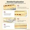 PCLGKEUKC Tapioca Pearls Forming Machine, Manual Tapioca Pearl Maker Machine, Household Manual Pill Rubbing Board, Diameter 15mm-3g/19mm-6g/22mm-9g Optional, for Dessert Stores(19mm-6g) view 3