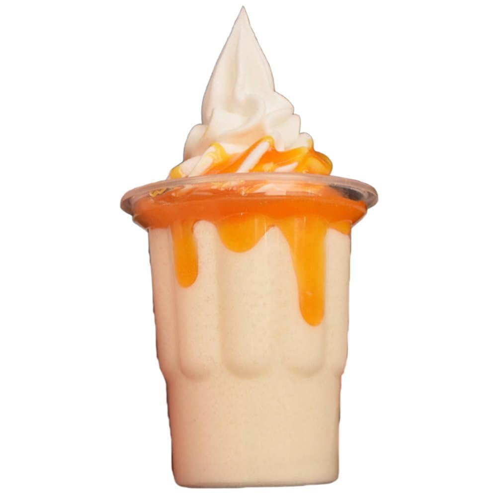 pp supm Fake Sundae Ice Cream, Realistic Simulation Dessert Model Ice Cream for Shop Cafe Decor & Food Photography Props