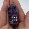 Stone Lilac six Prism Ornaments Purple Crystal Double Pointed Column(600g) view 3