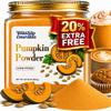 WildSap Emeralds Pumpkin Powder 1.8lb (816g) - Pure & Natural Superfood for Smoothies, Baking & Coffee - Non-GMO, Gluten-Free, Bulk Resealable Pack view 1