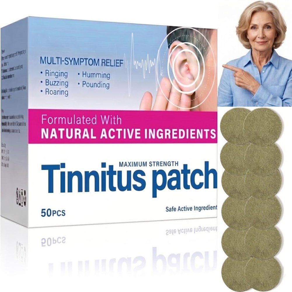 Tinnitus Relief for Ringing Ears, 50 Count Tinnitus Relief Patch
