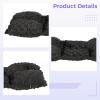 Vestamore Ostomy Comfort Pillow for Women, Black Cotton Polyester Fiber, Comfortable Post-Surgery Driving Aid, Stoma Bag & Ileostomy Protection, Car Safety Accessory view 2