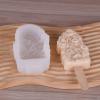 Omquot Food Grade Silicone Flower Pattern Ice Cream Template for Creative Craft Projects view 4