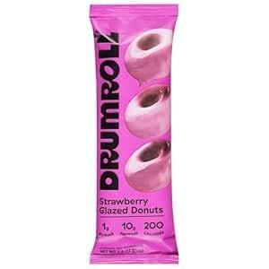 Drumroll Snacks Donuts Mini Strawberry (1 Pack)