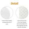 SXZVVBN Pretty Little Mushrooms Soft Flannel 3 Piece Bath Mat Set, Non-Slip Absorbent Bathroom Rugs with Toilet Lid Cover view 3