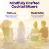 Twyst Craft Cocktail & Mocktail Mixer Straws, Blueberry Mojito, 6 Pack view 4
